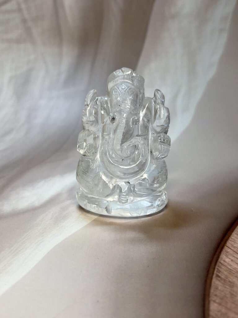 Clear Quartz Ganesh Ji