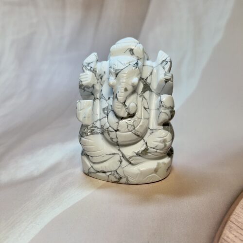 Howlite Ganesh Ji