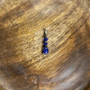 Lapis Lazuli Triple Stack Pendant