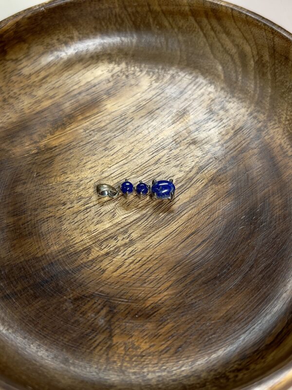 IMG_4406 Lapis Lazuli Triple Stack Pendant