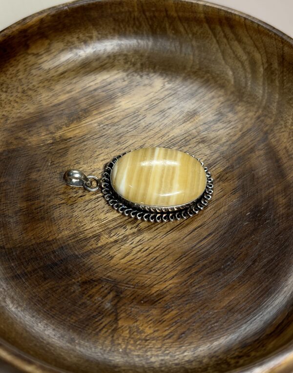 IMG_4417 Yellow Calcite Pendant