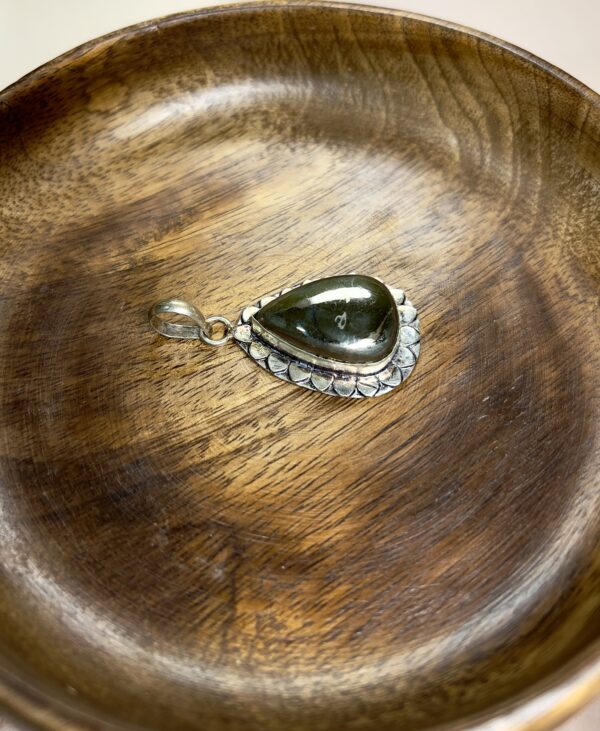 Pyrite Drop Pendant