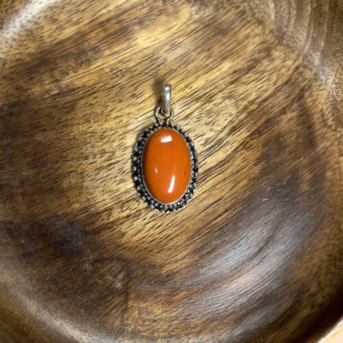 IMG_4424 Red Jasper Oval Pendant