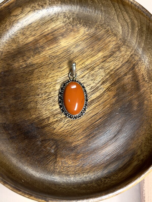 IMG_4424 Red Jasper Oval Pendant
