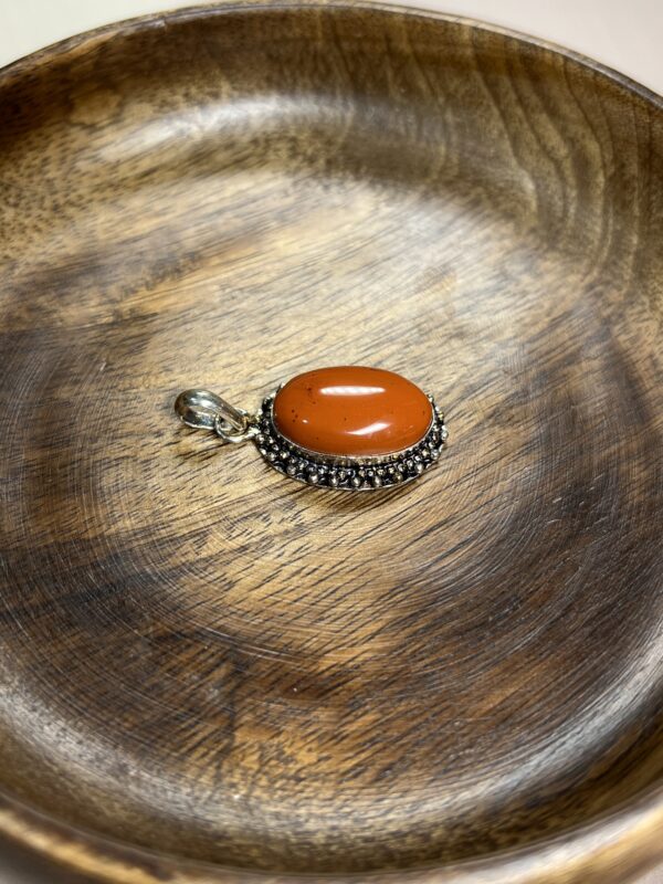 IMG_4425 Red Jasper Oval Pendant
