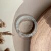 Exclusive Full Clear Quartz Bangle - 5.4 CM