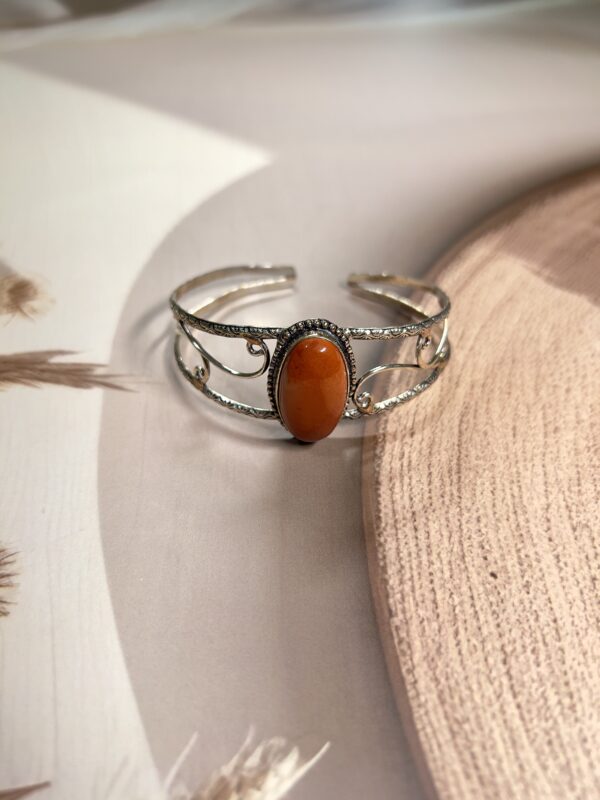 Red Jasper Bangle