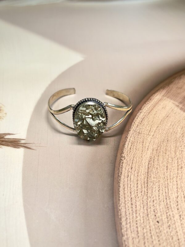 Pyrite Bangle