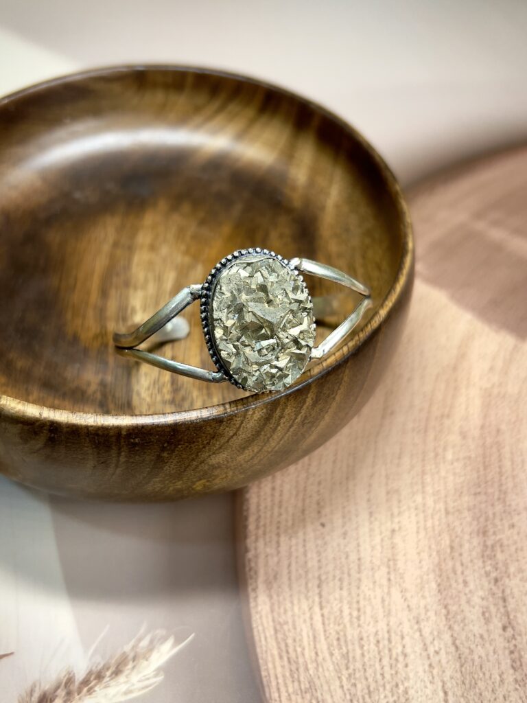 Pyrite Bangle