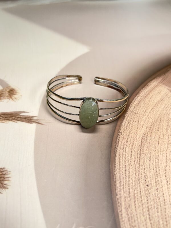 Green Aventurine Bangle