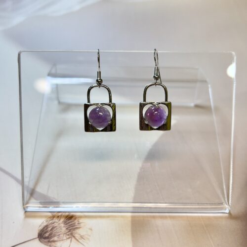 IMG_4455 Amethyst Earrings (Pair)