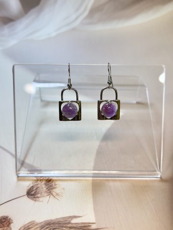 Amethyst Earrings (Pair)