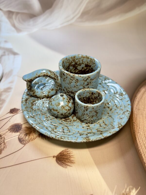 IMG_4482 Ceramic 3-in-1 Incense & Smudge Holder