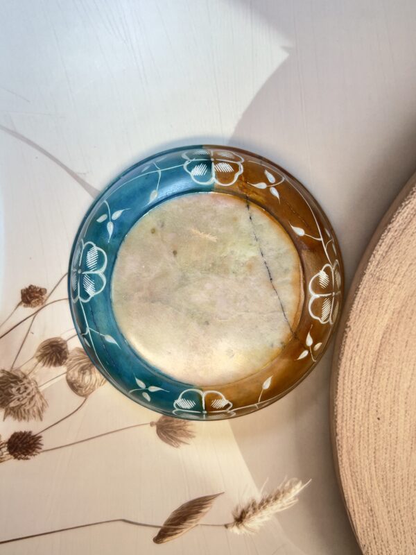 Dual-Tone Soapstone Smudging Bowl