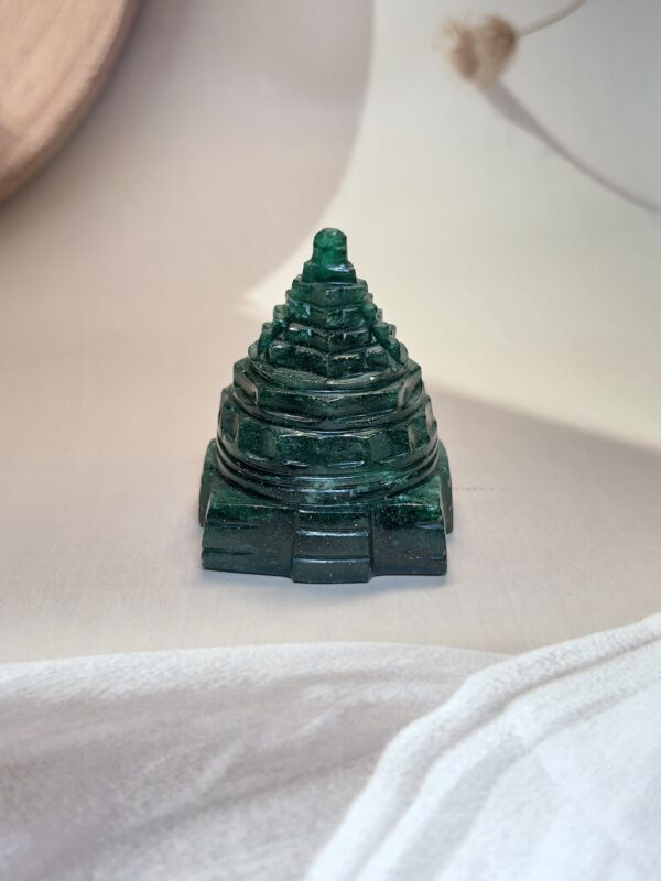 Green Jade Shree Yantra