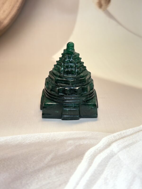 Green Jade Shree Yantra