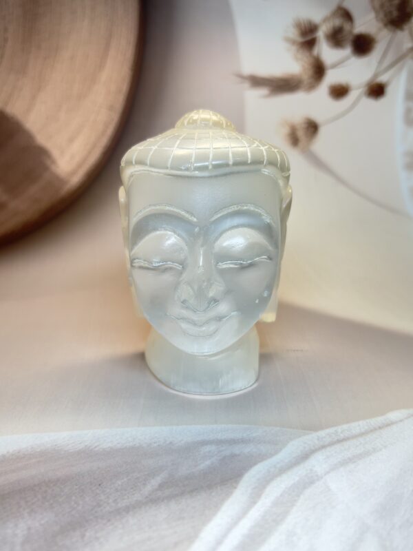 IMG_0125 Selenite Buddha Head