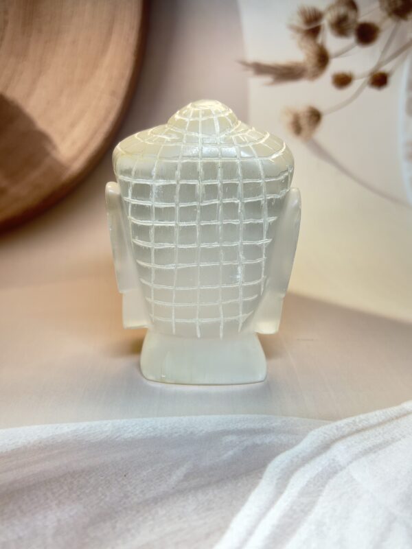 IMG_0127 Selenite Buddha Head