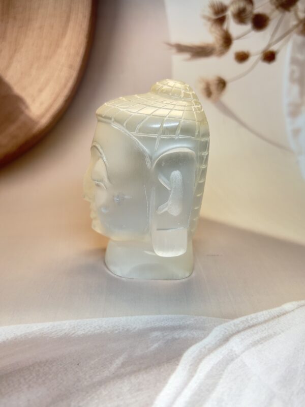 IMG_0128 Selenite Buddha Head