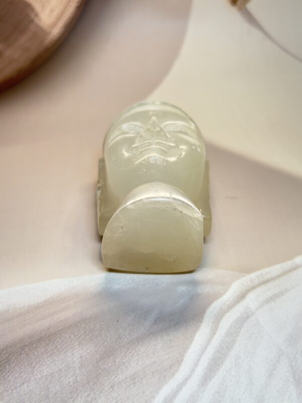 IMG_0130 Selenite Buddha Head