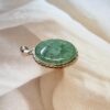 IMG_0169 Green Strawberry Quartz Pendant