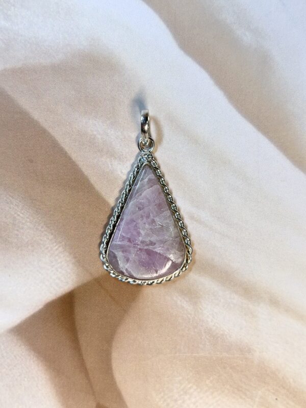 Kunzite Pendant | Rare Gem of Love, Serenity & Emotional Healing