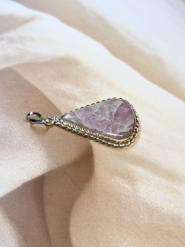 Kunzite Pendant | Rare Gem of Love, Serenity & Emotional Healing