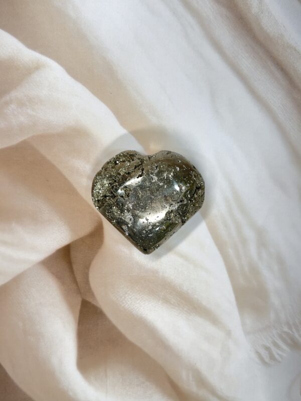 Peru Pyrite Heart 175 GM
