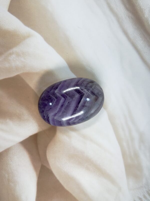 African Amethyst Palm Stone • 104 GM