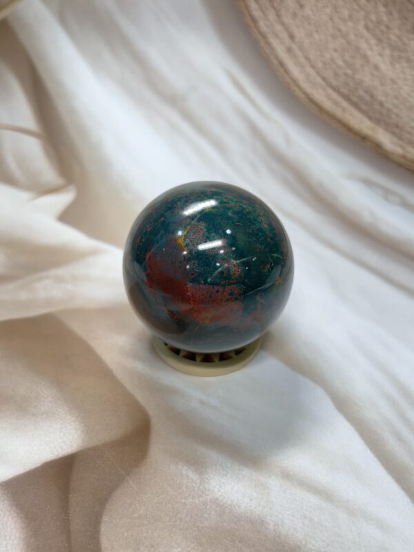 IMG_0369 Bloodstone Sphere 180 GM