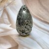 Peru Pyrite Egg 529 GM | Natural Prosperity Crystal