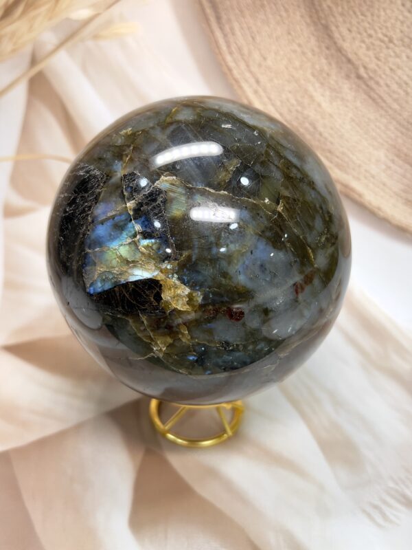 Exclusive Labradorite Sphere 3.002 KG