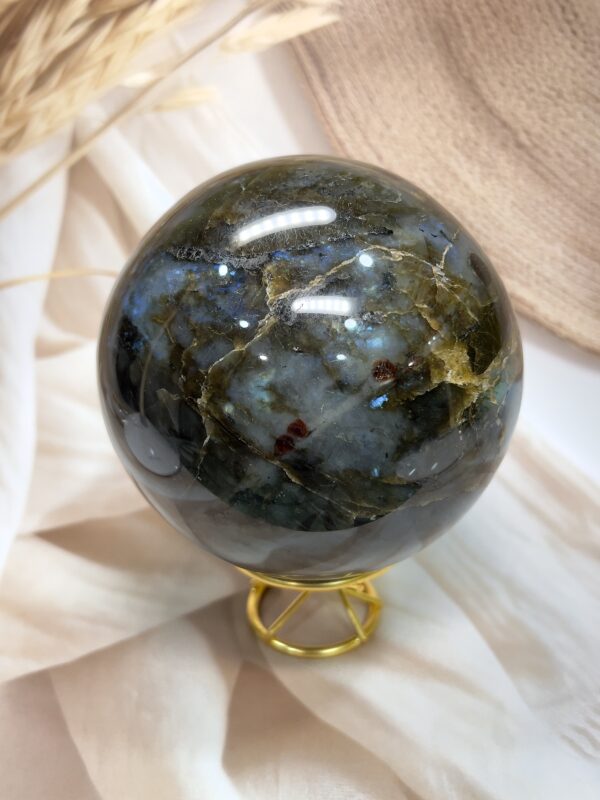 Exclusive Labradorite Sphere 3.002 KG