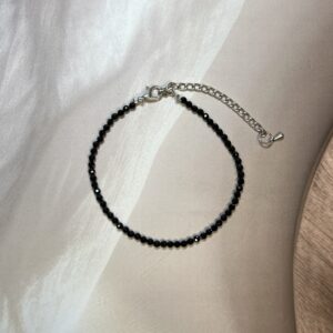 Black Obsidian Anklet