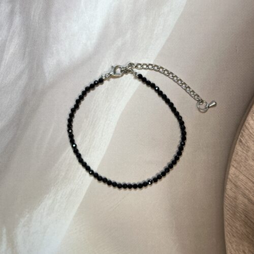 Black Obsidian Anklet