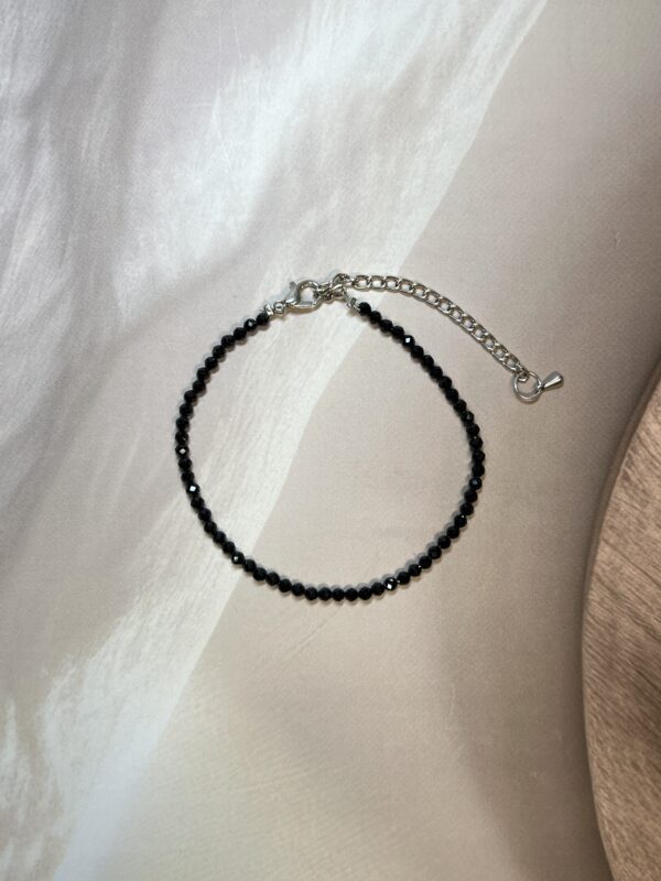 Black Obsidian Anklet