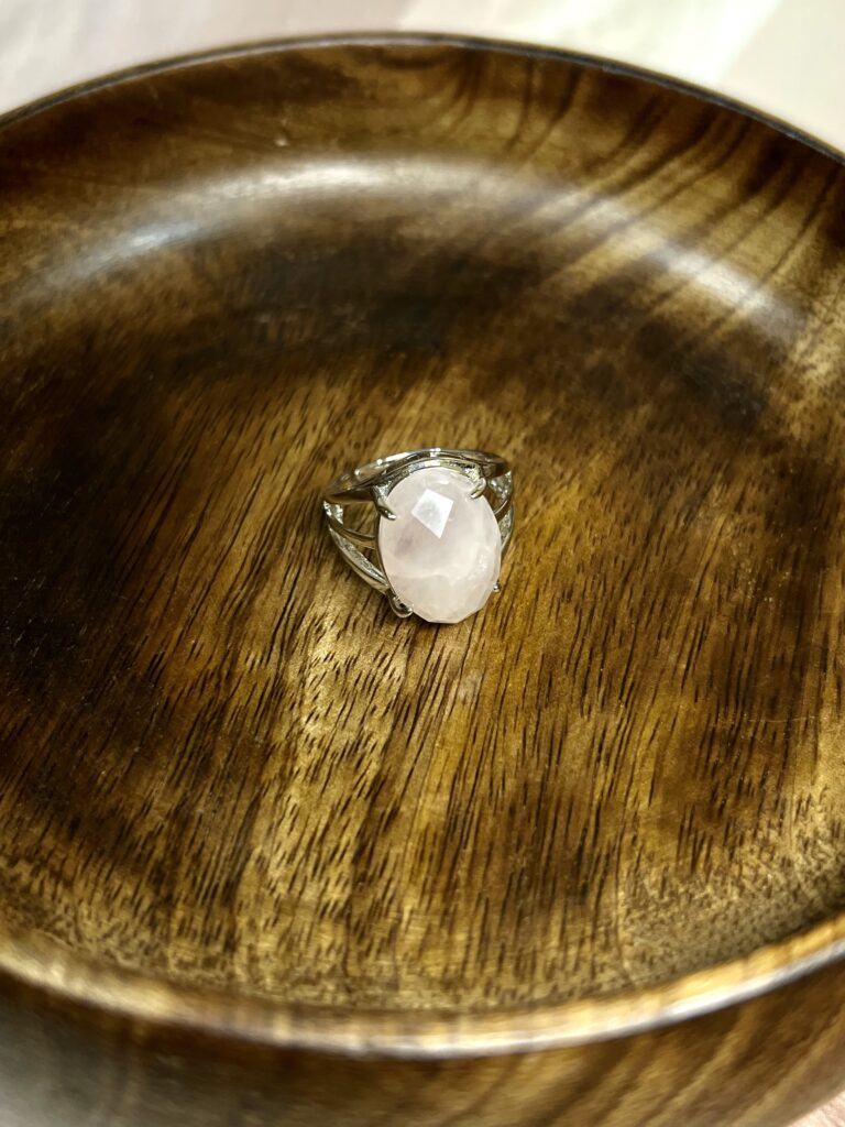 Rose Quartz Ring