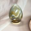 IMG_0465 Gray Banded Agate Egg 210 GM