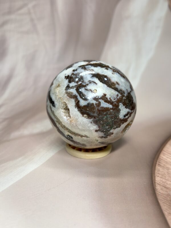 IMG_0470 Zebra Jasper Sphere 315 GM