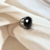 Black Obsidian Ring