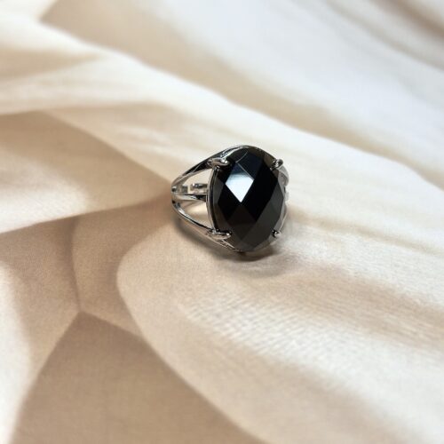 Black Obsidian Ring