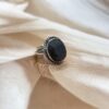 Black Tourmaline Ring