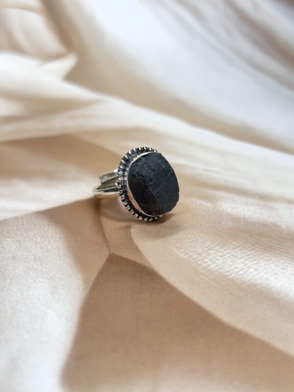 Black Tourmaline Ring