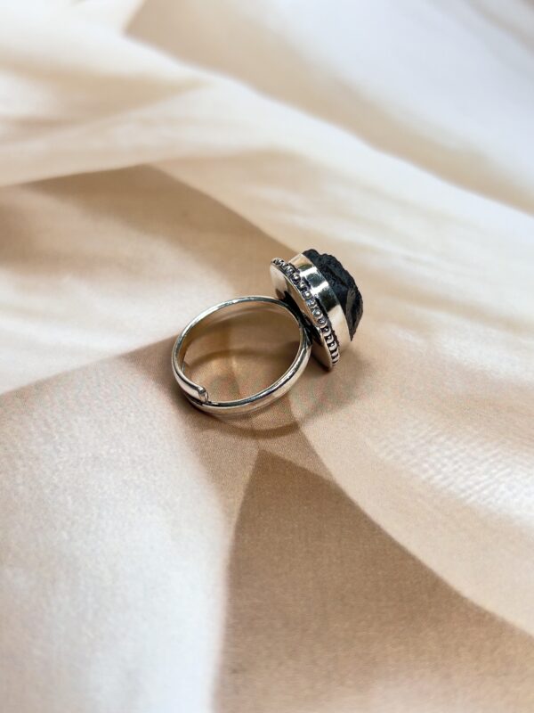 Black Tourmaline Ring