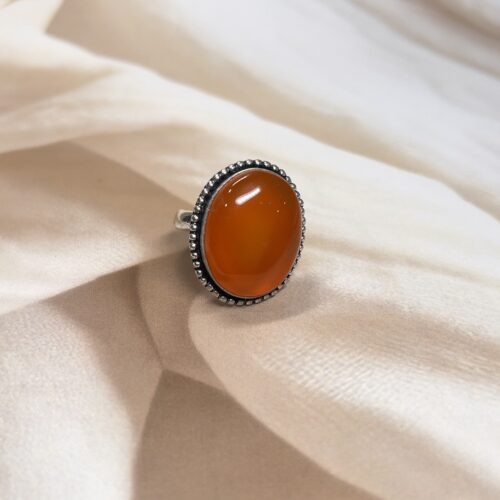 Oval Carnelian Ring