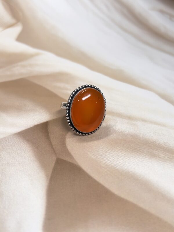 Oval Carnelian Ring