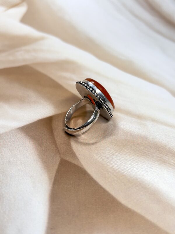 Oval Carnelian Ring
