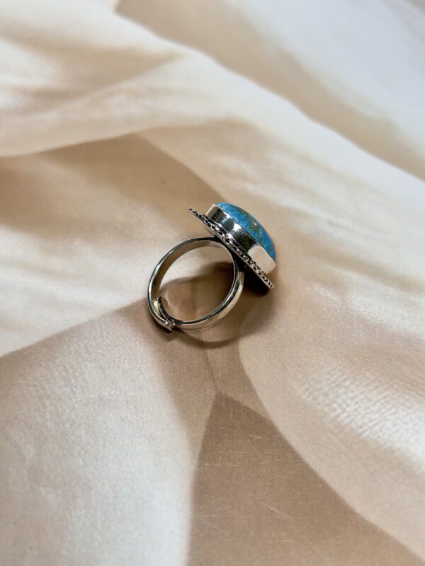IMG_0513 Oval Blue Turquoise Ring