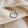 Timeless Clear Quartz Ring