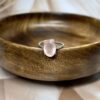 Vibrant Blush-Pink Rose Quartz Ring